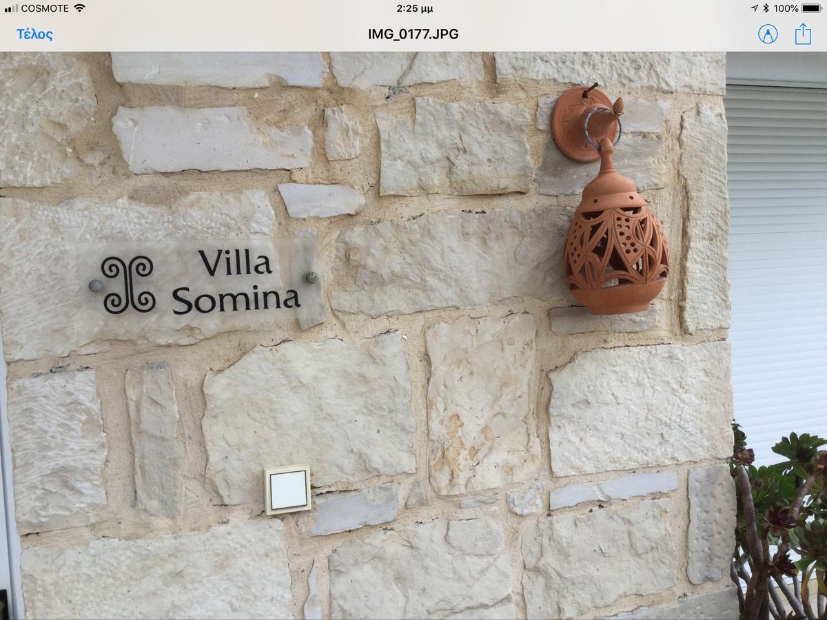 Villa Nopigia Somina Kíszamosz Kültér fotó